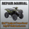 Polaris Ranger 800 Service Repair Shop Maintenance Workshop Manual 2010-2015 